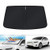 KUST Windshield Sun Shade Blocks UV Rays Sun Visor Protector Foldable Sunshade for Tesla Model X SUV 2016-2020 Keep Your Car Cooler