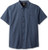 Quiksilver Waterman Mens Tech Shirt Dark Denim Heather S
