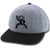 HOOEY Hawk Roughy Grey 6-Panel Adjustable Hat