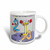 3dRose Strength in Numbers Magic Transforming Mug 11 oz BlackWhite