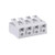 uxcell Spring Wire Connectors Quick Connector No Screws Terminal Barrier Block 4 Positions 50pcs