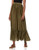 find_ Womens Peplum Maxi Skirt Green EU M US 8