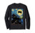 DC Comics Batman Starry Night Style Painting Long Sleeve T-Shirt