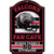 NFL Atlanta Falcons Fan Cave Wood Sign 11 x 17