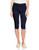 Ruby Rd_ Womens Petite Pull-on Solar Millennium Tech Clamdigger Navy 4P
