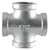 LDR 311 CR-12 Galvanized Cross, 1/2-Inch