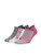 Nike Womens Everyday Max Lightweight Training No Show Socks 3 Pack Multicolor Medium