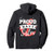 Proud Navy Sister US Navy Anchor Family Pullover Hoodie