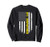 Dispatcher Gift - Thin Gold Line Flag - 911 Dispatcher Sweatshirt