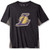 NBA by Outerstuff NBA Youth Boys Los Angeles Lakers Covert Short Sleeve Performance Tee Black Youth Medium10-12
