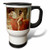 3dRose  President George Washington Vintage by Gilbert Stuart Stainless Steel Travel Mug 14 oz Multicolor