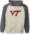 Ouray Sportswear NCAA Virginia Tech Hokies Womens Asym Redux Hoodie OatmealPremium Heather Large