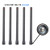 5X FA-SC55V 6.5inch 136-174MHZ VHF Antenna for ICOM IC-F34 IC-F70 IC-F3020 IC-F3021 IC-F3022 IC-F3023 IC-F3026 IC-F3000 IC-F3001 IC-F3018 IC-F3003 IC-F3029 IC-F3101 IC-F3162 Portable Two Way Radio