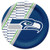 NFL Seattle Seahawks Disposable Paper Plates, Pack of 20