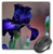 Purple Iris Royalty is a rich deep purple garden Iris flower - Mouse Pad, 8 by 8 inches (mp_193027_1)