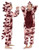 CALANTA Kids T-Rex Dinosaur Onesie Dragon Animal Costume Girls Pajamas Boys One Piece Cosplay Halloween Christmas_Camo Pink_130 CALANTA Kids T-Rex Dinosaur Onesie Dragon Animal Costume Girls Pajamas Boys One Piece Cosplay Halloween Christmas_Camo Pink_130