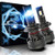 NINEO H7 LED Headlight Bulbs wMini Size  10000LM 6500K Cool White  All-in-One Conversion Kit Fan Design
