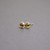 Citrine Stud Earrings 4mm Sterling Silver