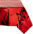 amscan Red Metallic Table Cover  Party Decor  6 Ct_