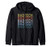 Retro Radiology Technician XRay Tech Funny Rad Tech Gift Zip Hoodie