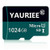 1TB Micro SD Card High Speed Class 10 Flash Memory Card SDXC Card with SD Adapter 1TB-B