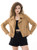 Apperloth Faux Suede Jackets for Women Long Sleeve Zipper Short Moto Biker Coat Style 2-Camel XS