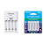 Panasonic BQ-CC17SBA eneloop Advanced Individual Battery Charger with 4 LED Charge Indicator Lights White   BK-3MCCA8BA eneloop AA 2100 Cycle Ni-MH Pre-Charged Rechargeable Batteries 8 Pack