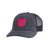 pistil Womens Kade Trucker Hat Charcoal One Size