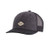 pistil Mens Earl Trucker Cap Black One Size