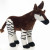 Fiesta Toys 16" Okapi Plush Stuffed Animal Toy