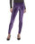HUE Womens Velvet Leggings Assorted Aubergine XL