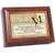 Cottage Garden Sister Gathered Woodgrain Music BoxJewelry Box Plays Friend In Jesus