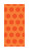 Creative Converting 20 Count Polka Dot Cello Bags, Sunkissed Orange