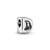 Pandora Jewelry Letter D Sterling Silver Charm