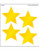 Teacher Created Resources Gold Star Wear'Em Badges (4853)