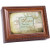 Cottage Garden Sister Woodgrain Music BoxJewelry Box Plays Light Up My Life