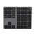 Numpad Portable 34-Key Bluetooth Numeric keypad Aluminum Alloy  ABS Wireless Numeric Keypad Suitable for Computers laptops Durable