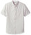 Quiksilver Mens Waterfalls Ss Button Down Shirt Sleet S