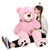 MorisMos Giant Teddy Bear with Big Footprints Big Teddy Bear Plush Stuffed Animals for GirlsChildrenGirlfriend MorisMos Giant Teddy Bear with Big Footprints Big Teddy Bear Plush Stuffed Animals for GirlsChildrenGirlfriend