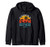 Id Rather Be In Key West Vintage Florida Keys Souvenir Zip Hoodie