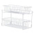 Miles Kimball White Two Level Sliding Shelf