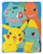 Pikachu Squirtle Charmander Bulbasaur Original Starter Characters Oversized Silk Touch Throw Blanket 55 x 70