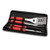 NCAA Minnesota Golden Gophers Metro 3-Piece BBQ Tool Set in Carry Case