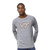 NCAA League Mens Virginia Tech Hokies Victory Falls Solid Ls Tee Small Fall Heather