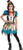 amscan Girls Creepy Clown Costume Set XL 14-16- 2 pcs_