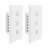 Xenon Smart Dimmer SwitchWiFi Light Switch Glass Touch ScreenCompatible with Alexa and Google Assistant Remote ControlTiming Function2 Pack