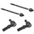 4pc Inner outer Tie Rod FOR Ford F-150 4X4 2004-2008  For Lincoln Mark LT 2006-2008