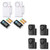 Wsdcam 2 Pack Window Door Alarm with Remote   4 Pack Window Alarms - Burglar Alarm Magnetic Sensors for Home Security Kids Safety Pool Safety