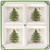 Spode Christmas Tree Melamine 4 Section Tray