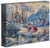 Thomas Kinkade Studios Beauty and the Beasts Winter Enchantment 8 x 10 Wrapped Canvas